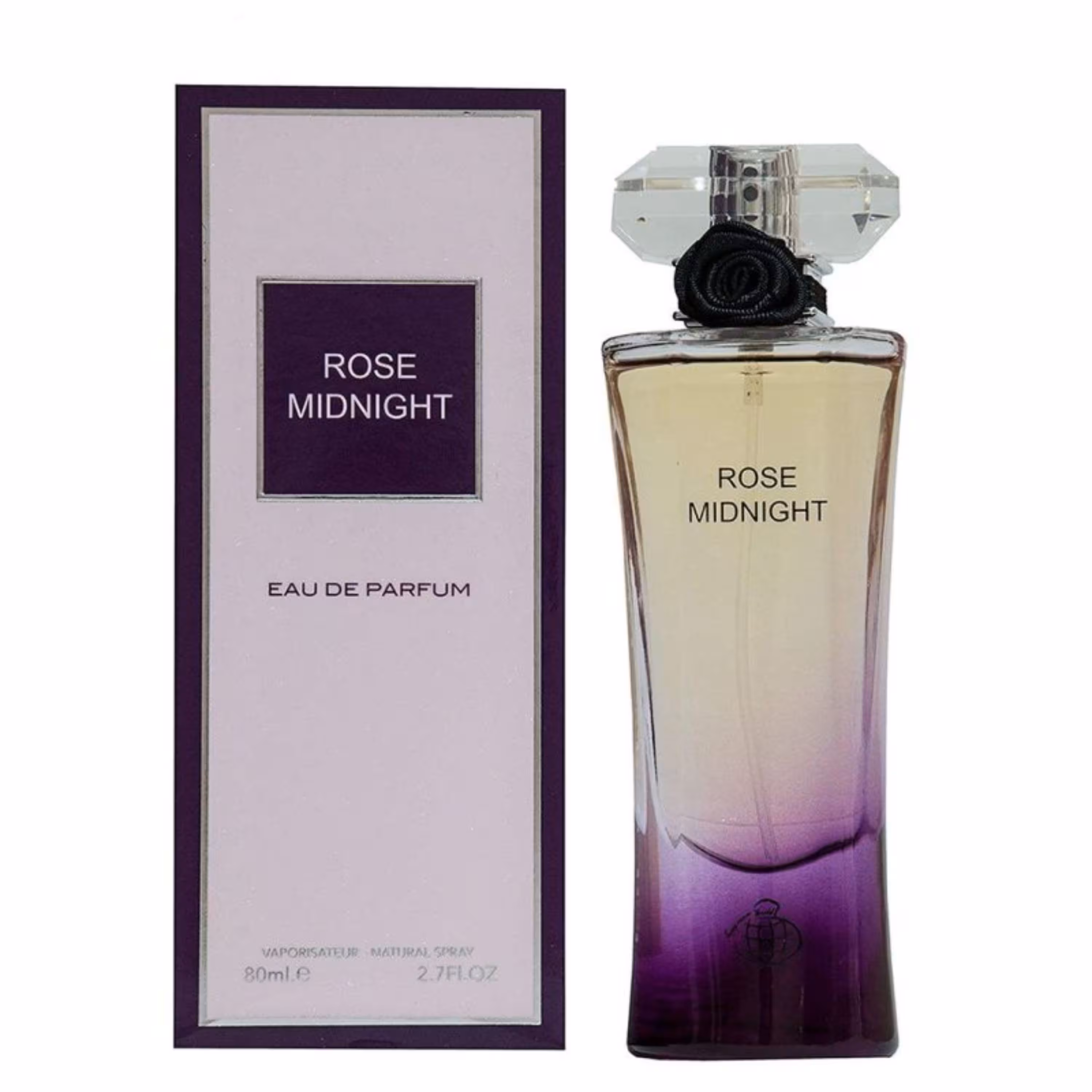ادو پرفیوم زنانه میدنایت رز فراگرنس ورد مدل ROSE MIDNIGHT حجم 80 میلی لیتر