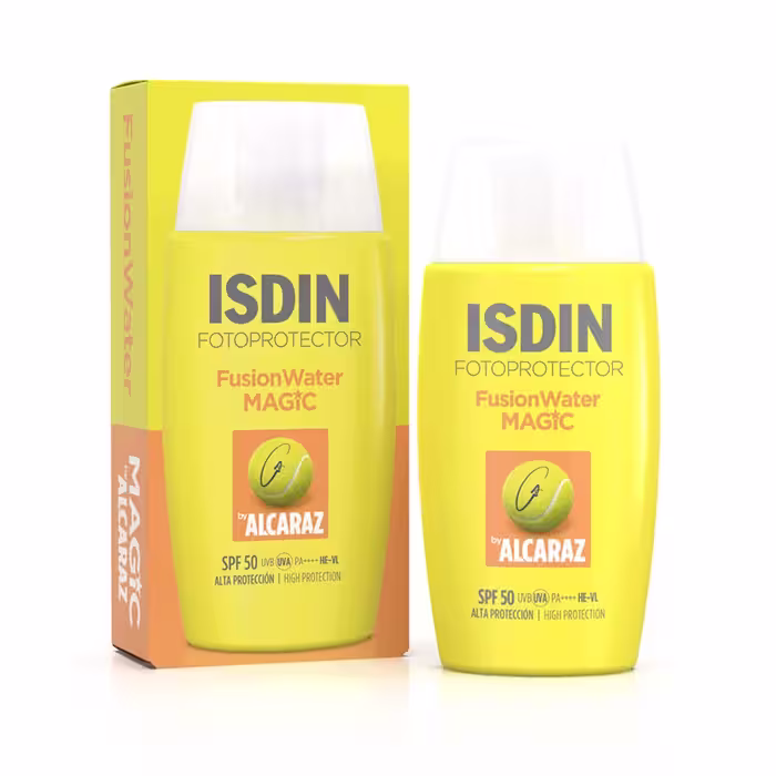 ضد آفتاب فیوژن واتر ایزدین Isdin Fusion Water مدل Alcaraz حجم 50 میل