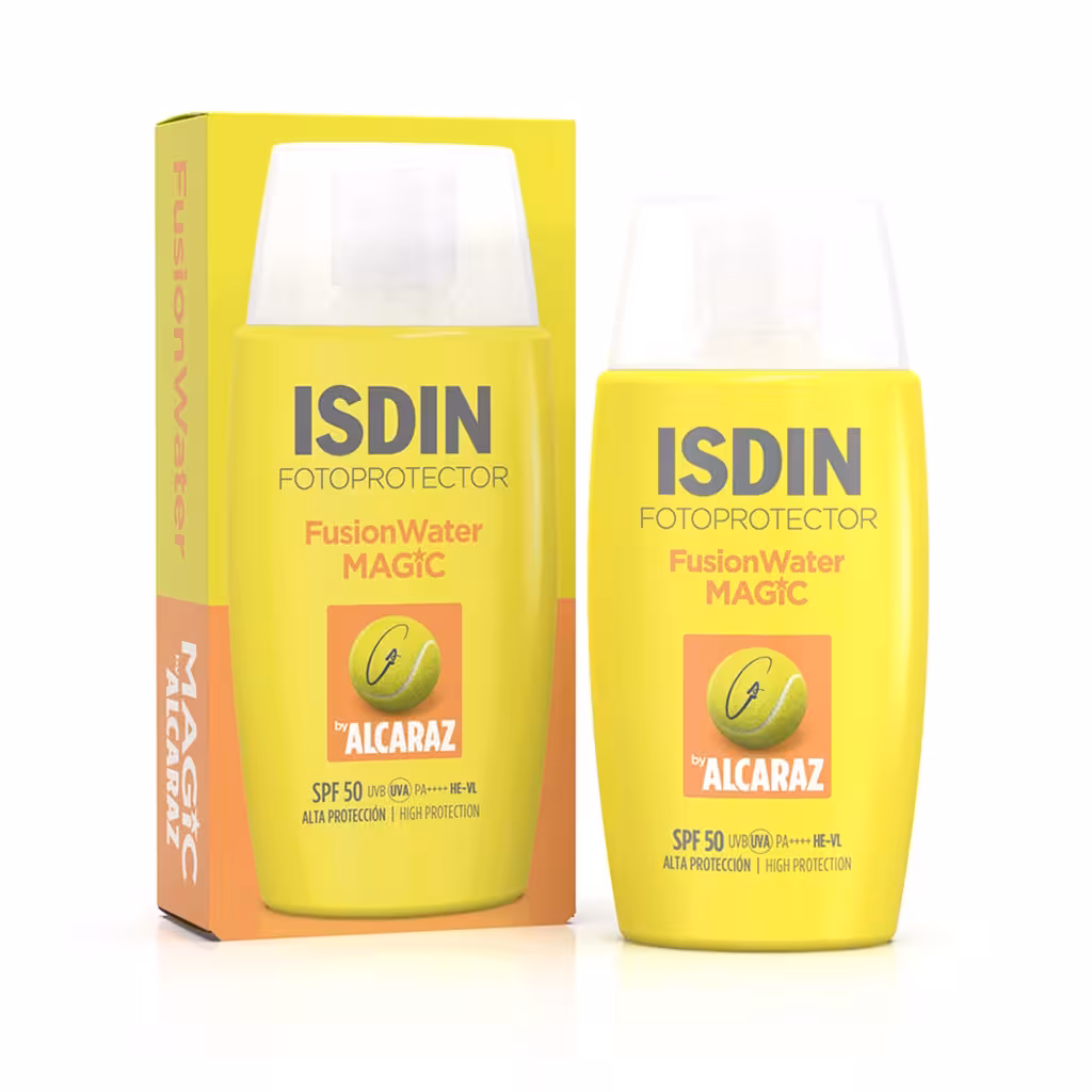 ضد آفتاب فیوژن واتر ایزدین Isdin Fusion Water مدل Alcaraz حجم 50 میل