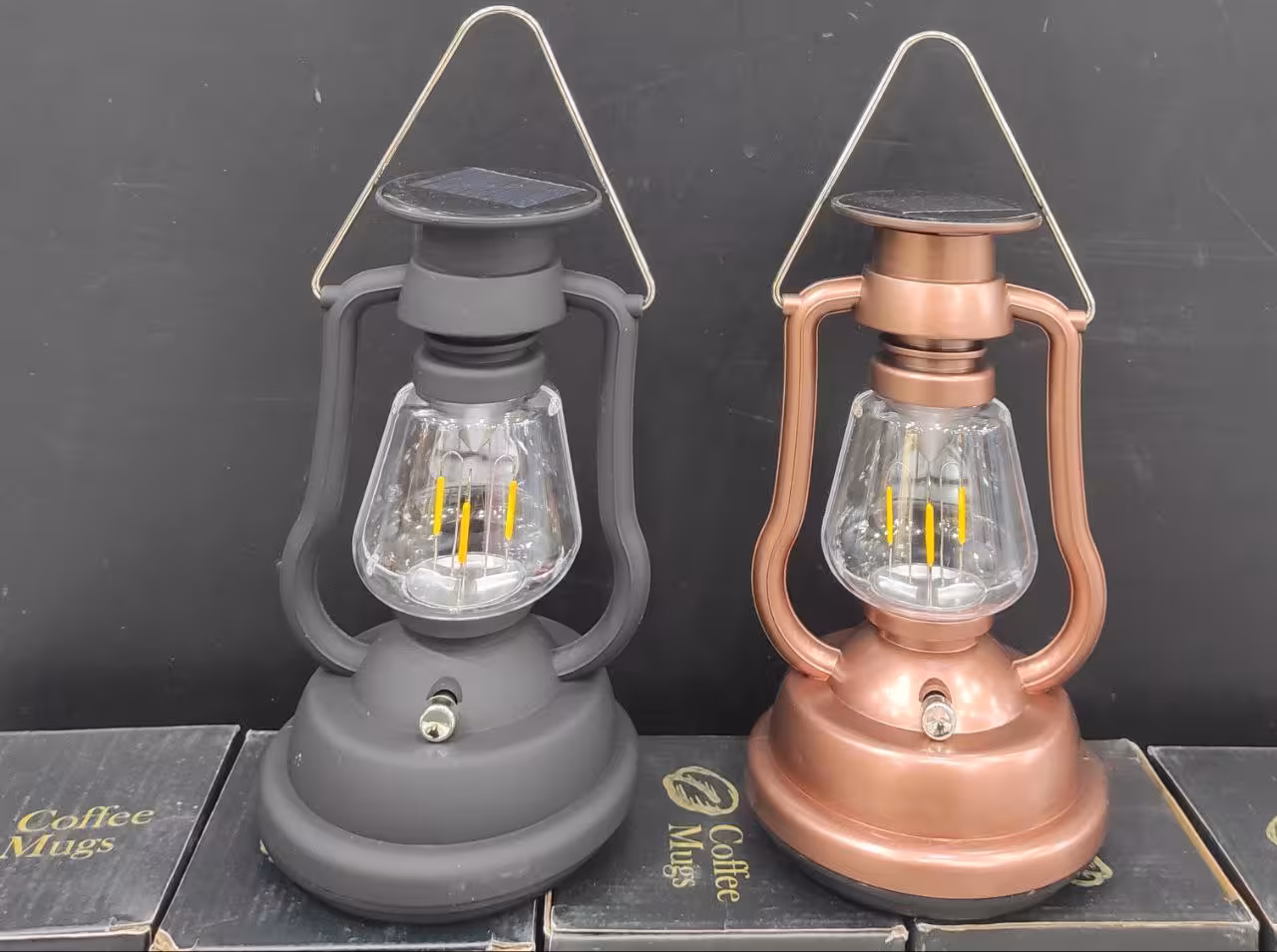 چراغ فانوسی 3 کاره خورشیدی/شارژی/دستی