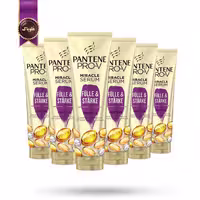6 عدد سرم پروتئینه مو پنتن Pantene مدل تقویت و پرپشت‌کننده مو Fullness & Strength حجم 160 میلی لیتر (اورجینال)