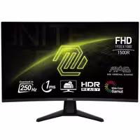 مانیتور گیمینگ خمیده ام اس آی  MSI MAG 32C6X سایز 31.5 اینچ