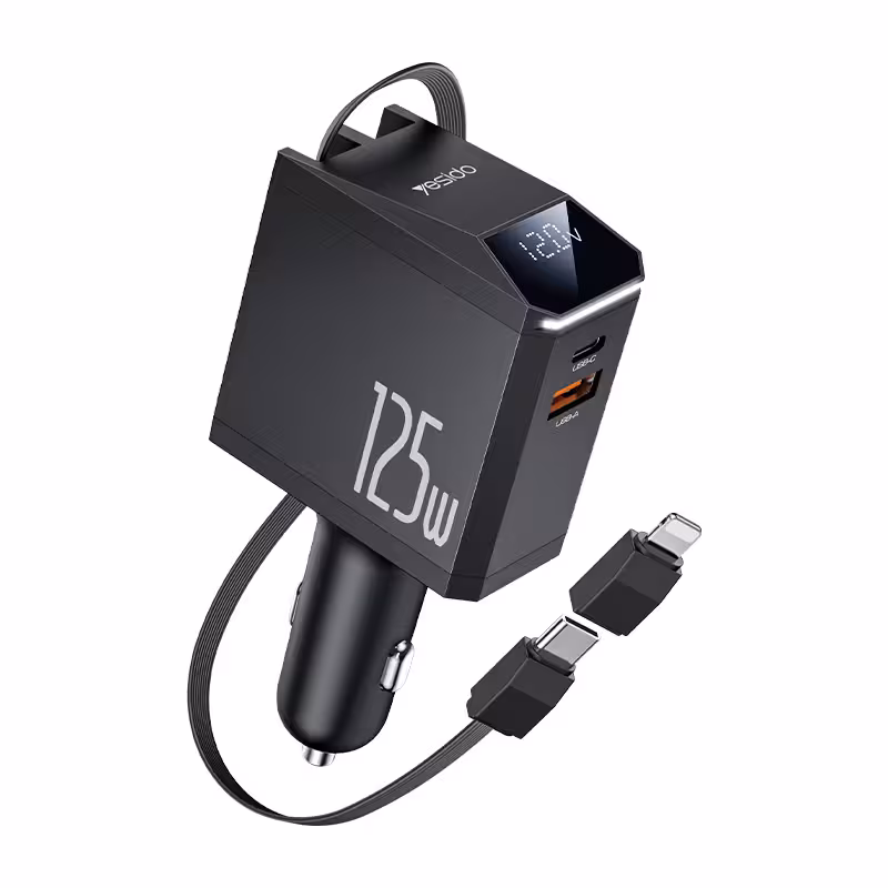 شارژر فندکی 4کاره سوپر فست یسیدو YESIDO Y71