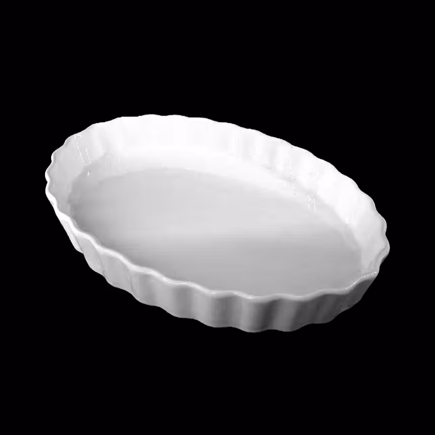 تارت سرامیکی بیضی متوسط