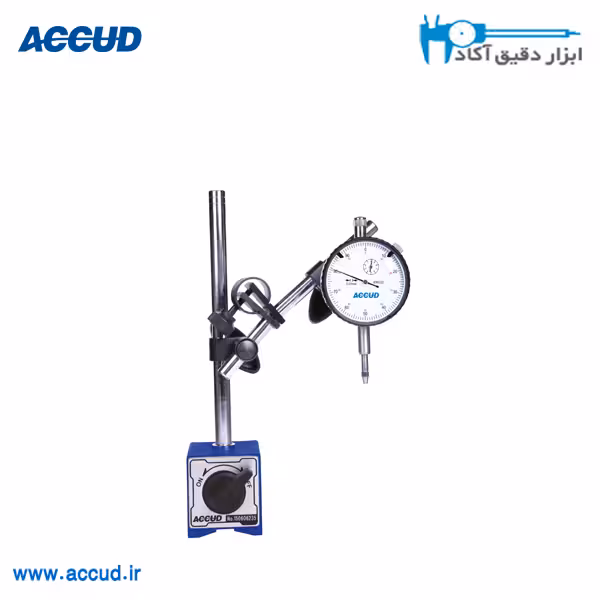 ست پایه و ساعت جعبه آلومینیومی Accud (آکاد) مدل 280-000-02
