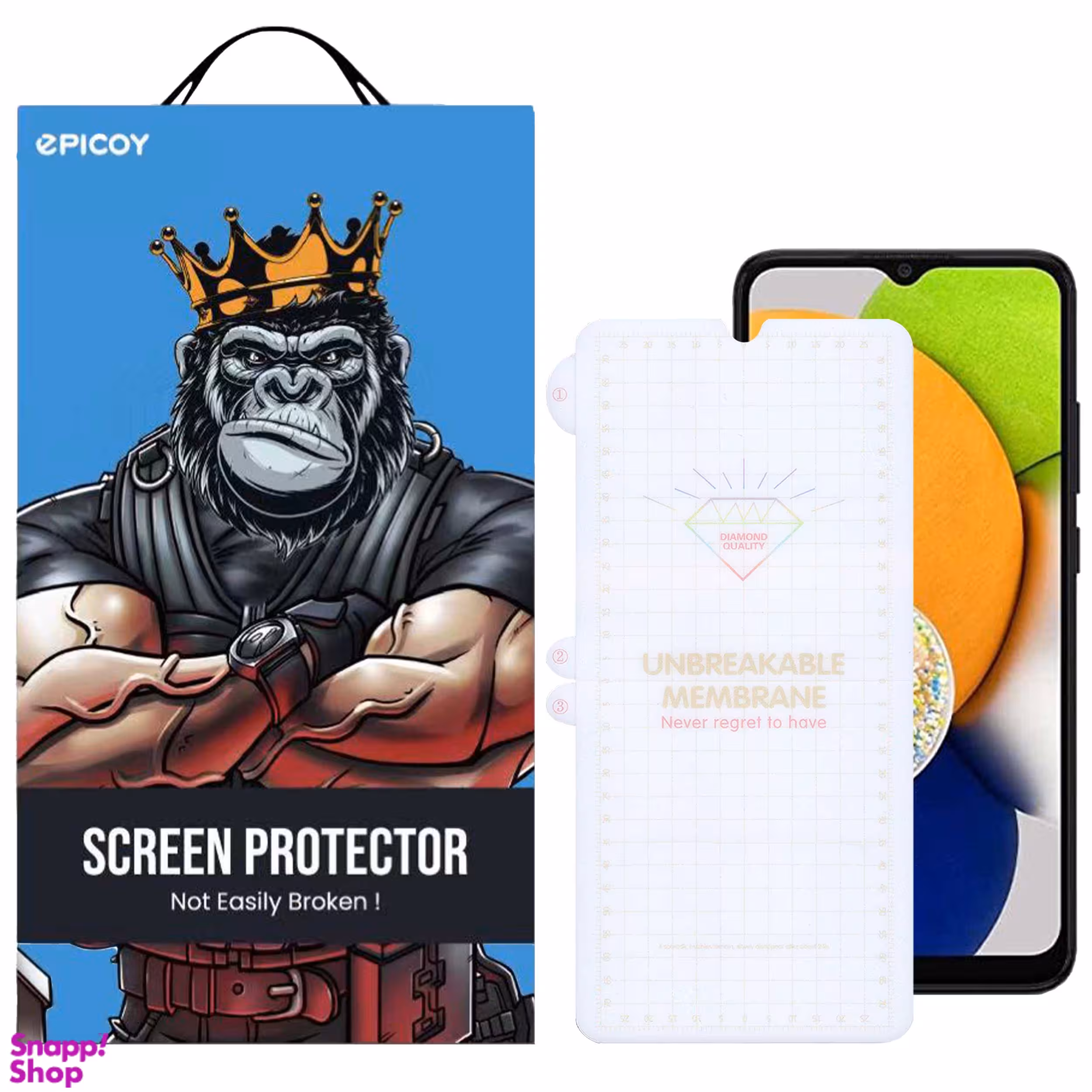 محافظ صفحه نمایش اپیکوی مدل Hydrogel مناسب برای گوشی موبایل سامسونگ Galaxy A03s/A03/A03 Core/A02s/A02/F02s/M02/F12/F23/M02s/M33 5G/M23/F23 5G/M13 4G/F13 4G