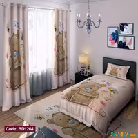 ست اتاق خواب پسرانه طرح تدی ناز کد BD1264