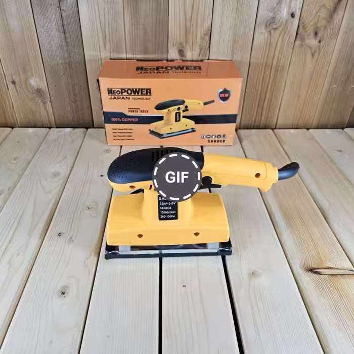 سنباده لرزان بزرگ نیو پاور مدل 9035