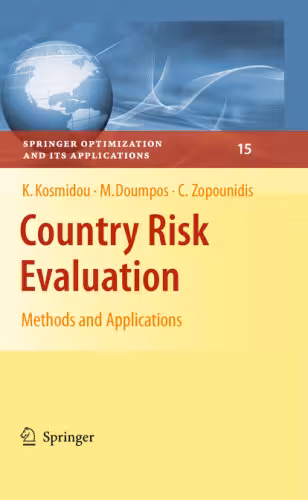 خرید و دانلود نسخه کامل کتاب Country Risk Evaluation