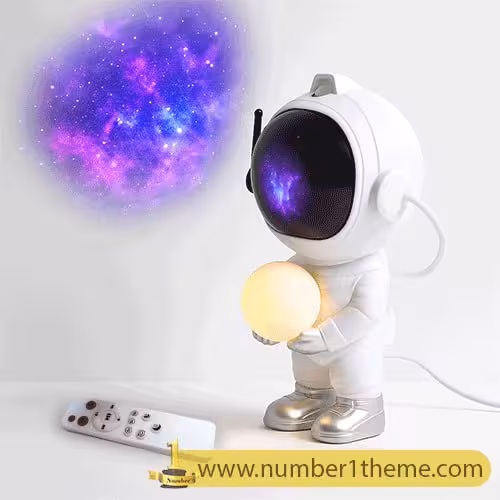 چراغ خواب کهکشانی فضانورد اسپیکر بلوتوث دار