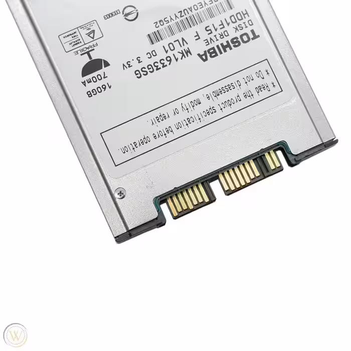 هارد دیسک میکروساتا 1.8 اینچ ظرفیت 160گیگابایت