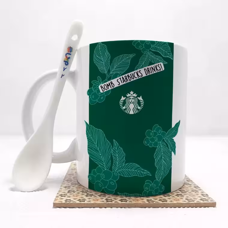 خرید ماگ-لیوان  استارباکس  بدون .،زیر لیوانی  . کد 72