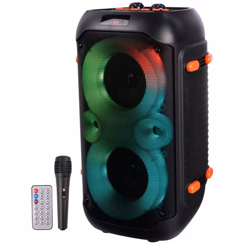 اسپیکر بی سیم قابل حمل Sing-E مدل JQS4402 به همراه میکروفون و ریموت کنترل
