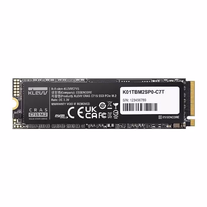 قیمت SSD اینترنال کلو مدل CRAS C715 با ظرفیت 1 ترابایت
