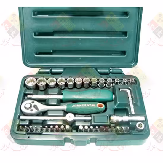 جعبه بکس 41 پارچه درایو 1/4 جانزوی