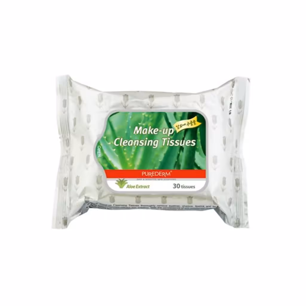 دستمال مرطوب پاک کننده آلوئه ورا پیوردرم