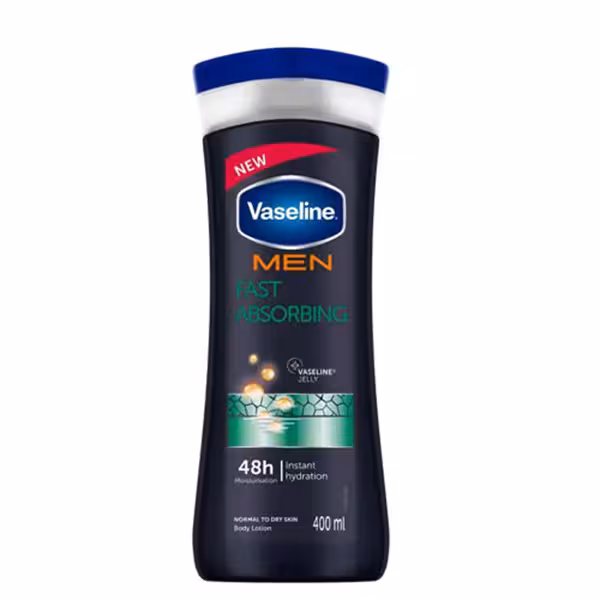 لوسیون بدن وازلین مدل Fast Absorbing حجم 400 میلی لیتر