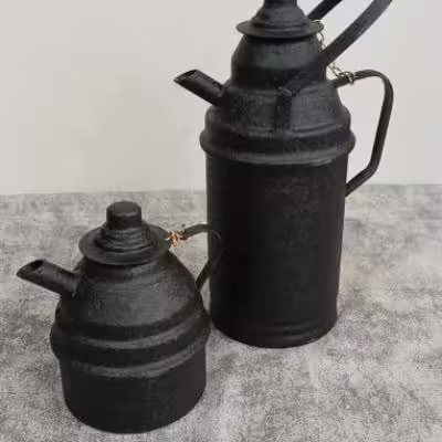 شامورتی - کتری و قوری دسته از بالا