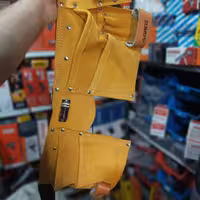 کیف کمری چرمی ابزار 13 جیب گروز ساخت هند مدل LB-13