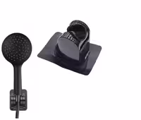 نگهدارنده چسبی سردوش حمام مشکی