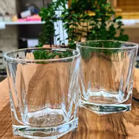 لیوان شربت خوری باروک بلور زنگان مجموعه 6 عددی