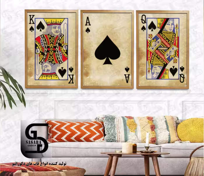 تابلو دکوراتیو سه تکه 60*40 درجه1