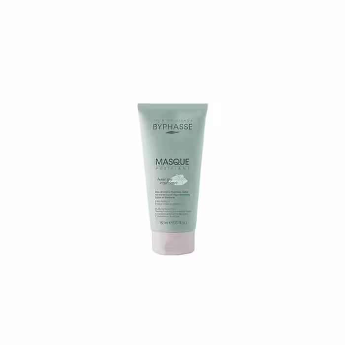 ماسک صورت بایفاس مناسب پوست چرب و مختلط حجم 150 میل Byphasse mask home spa experience oily skin