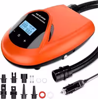 پمپ باد برقی همراه FIVANGIN مدل TSP-2040A، با قابلیت تنظیم فشار