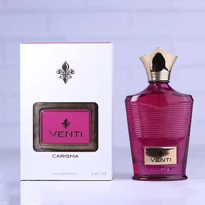 عطر ادکلن کرید کارمینا فرگرانس ورد (ونتی کاریزما) | Creed Carmina (Venti Carisma Fragrance World) حجم 100 میل(شرکتی)