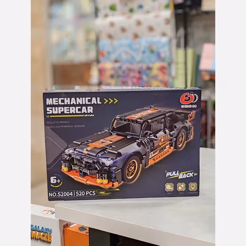 لگو ماشین super car عقب کش وارداتی S2004