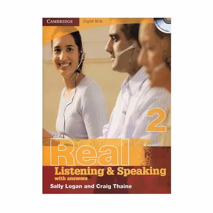 کتاب Real Listening and Speaking 2 چاپ رنگی ، رحلی بزرگ