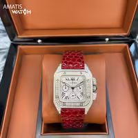 ساعت مچی کارتیر مدل Cartier Santos Diamonds 6436S
