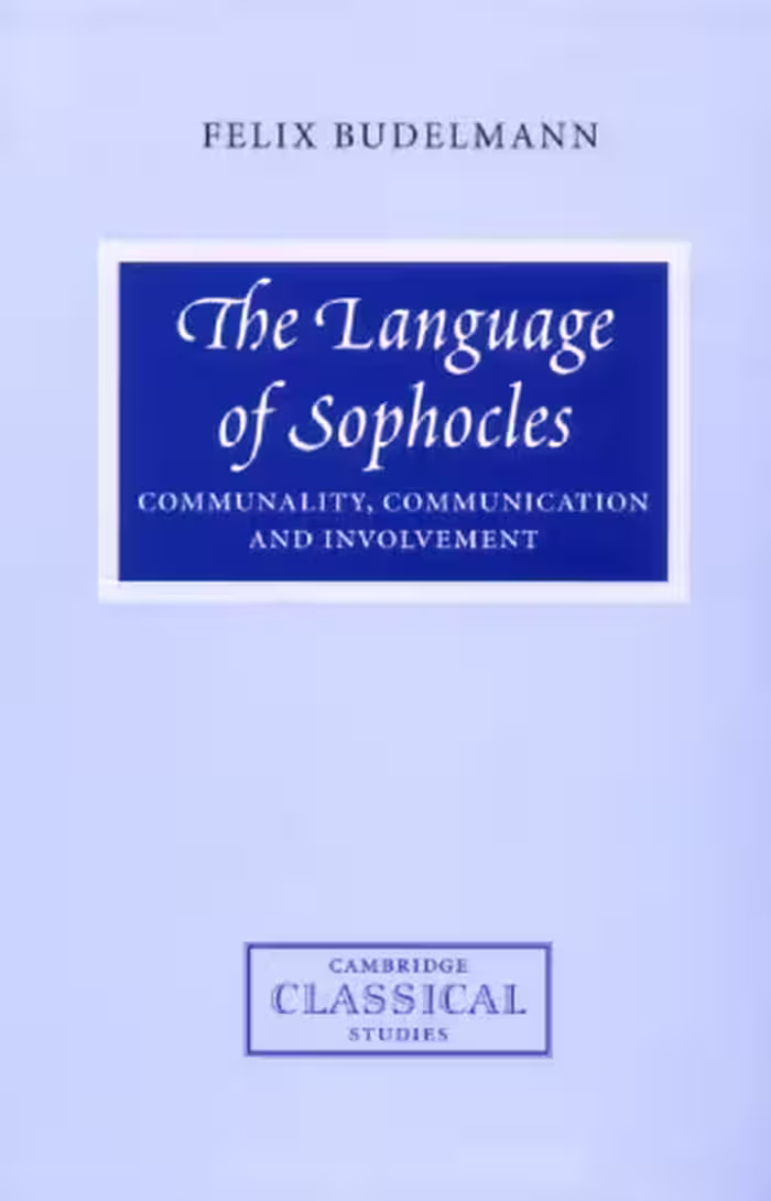 خرید و دانلود نسخه کامل کتاب The Language of Sophocles: Communality, Communication and Involvement