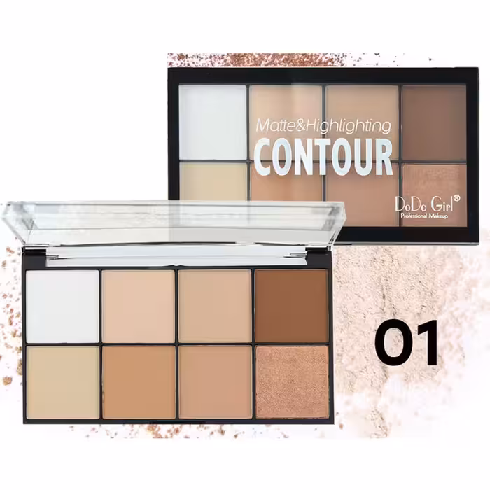 پالت کانتورینگ و هایلایتر دودوگرل مدل01_اورجینال