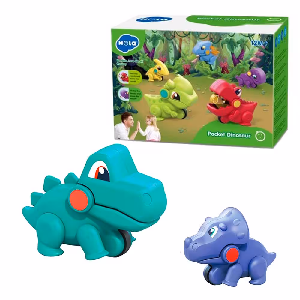 دایناسور 9 عددی جیبی کد 79700 برند هولی تویز