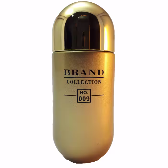 عطر جیبی زنانه 212 وی آی پی طلایی برند کالکشن مدل 009 حجم 25 میل