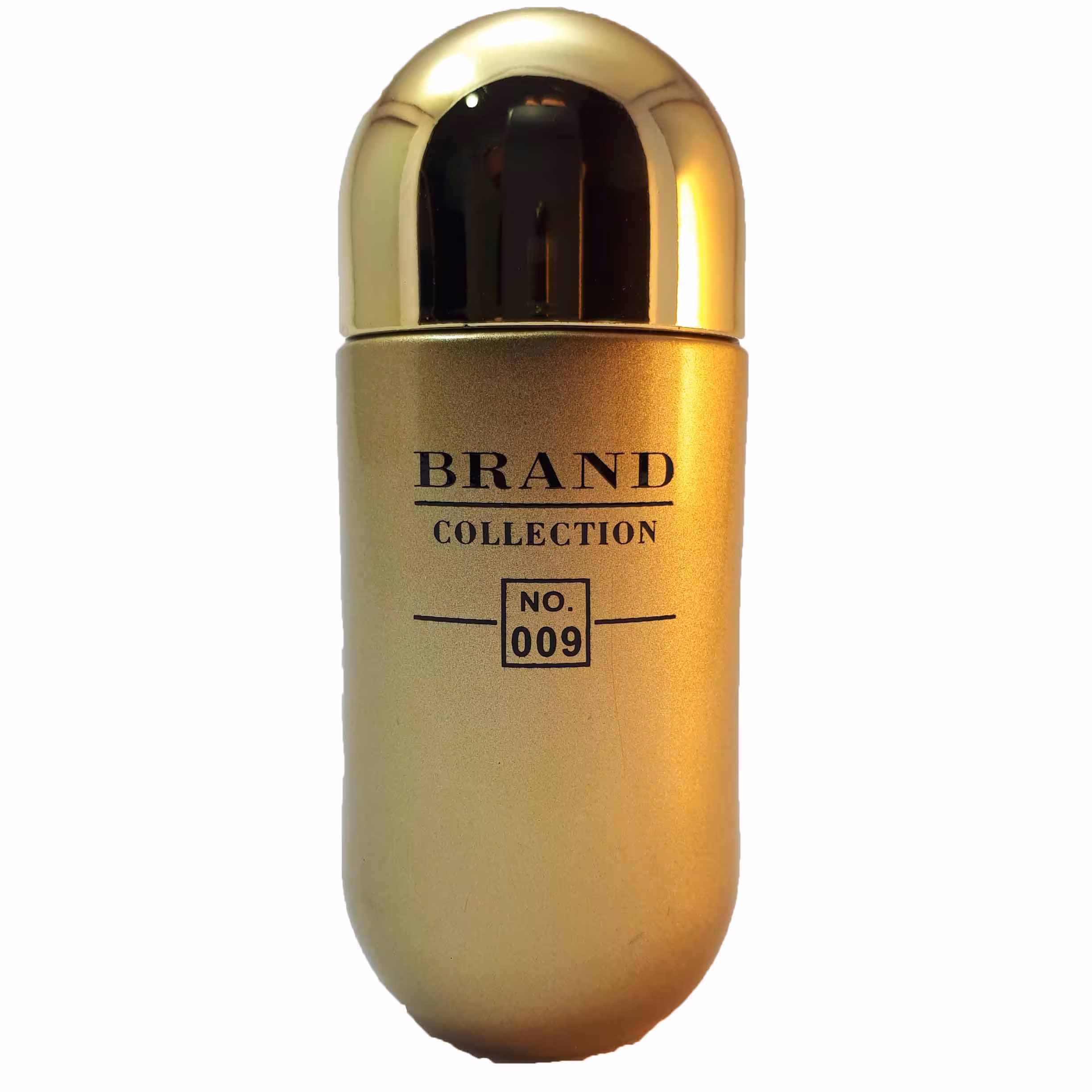 عطر جیبی زنانه 212 وی آی پی طلایی برند کالکشن مدل 009 حجم 25 میل