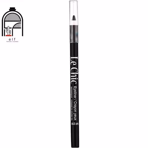 مداد چشم ضد حساسیت 250 لچیک | مشکی Le chic Eyeliner smoky eyes