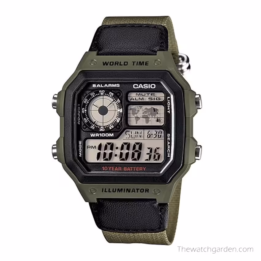 ساعت مچی کاسیو مدل AE-1200WHB-3B