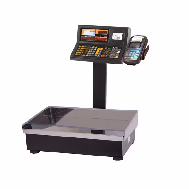 ترازو 70 کیلویی پرینتردار رادین مدل 8800 پلاس