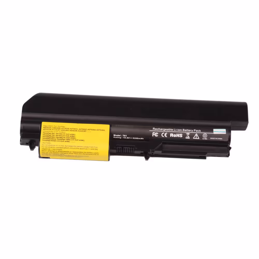 باتری لپ تاپ لنوو Battery Lenovo Thinkpad T61P 6Cell