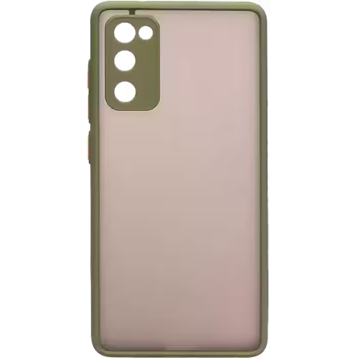 قاب پشت مات محافظ لنز دار مناسب برای سامسونگ Galaxy S20 Fe