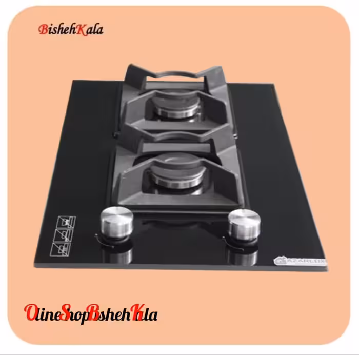 اجاق گاز 2 شعله شیشه مدل G02ML – C9B  کد(96)