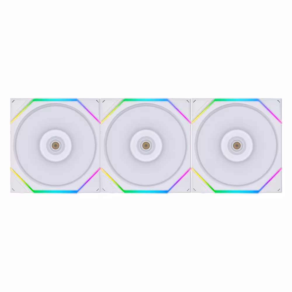فن کیس لیان لی مدل UNI FAN TL 120 Reverse White بسته 3 عددی