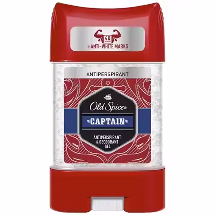 مام ضد تعریق ژله ای اولد اسپایس کاپیتان مردانه 70 میل Old Spice Captain Deodorant Gel