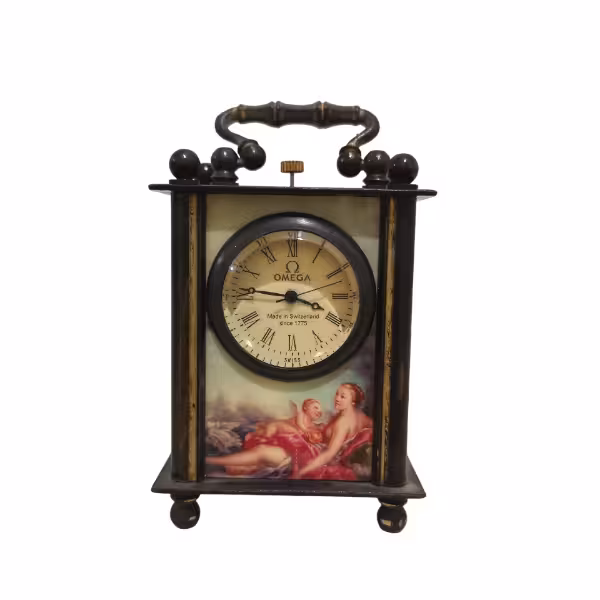 ساعت رومیزی کوکی امگا سوییسی 1775 میلادی