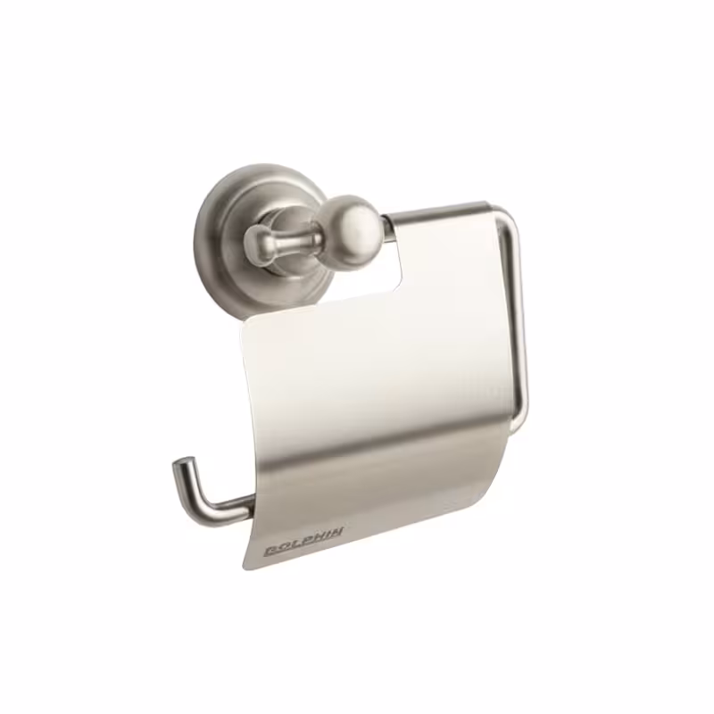 پایه رول دستمال کاغذی دلفین مدل 3230-ss | کروم مات | گارانتی اصالت و سلامت فیزیکی کالا