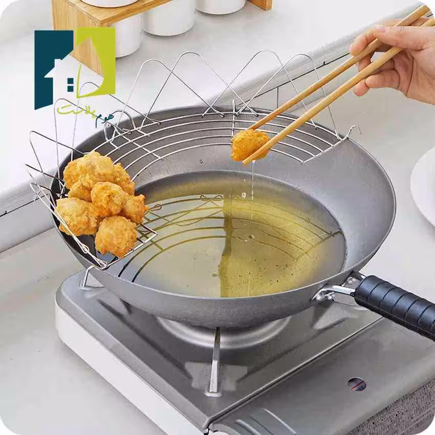 توری روغن گیر نیم دایره