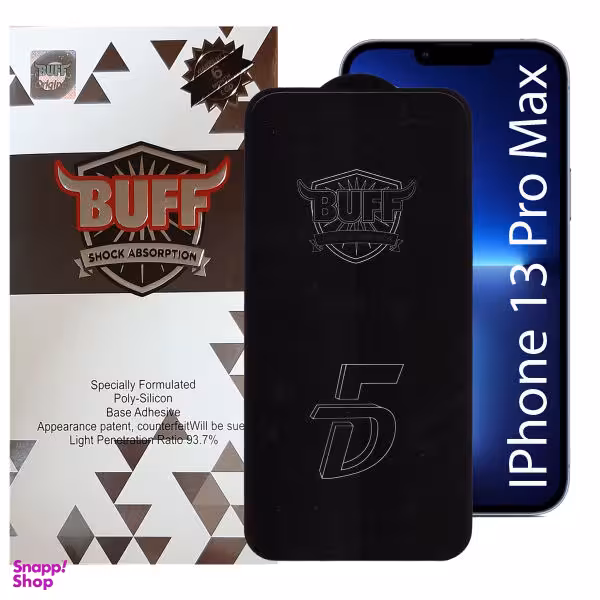 محافظ صفحه نمایش 5D بوف مدل F33 مناسب گوشی اپل Iphone 13 Pro max