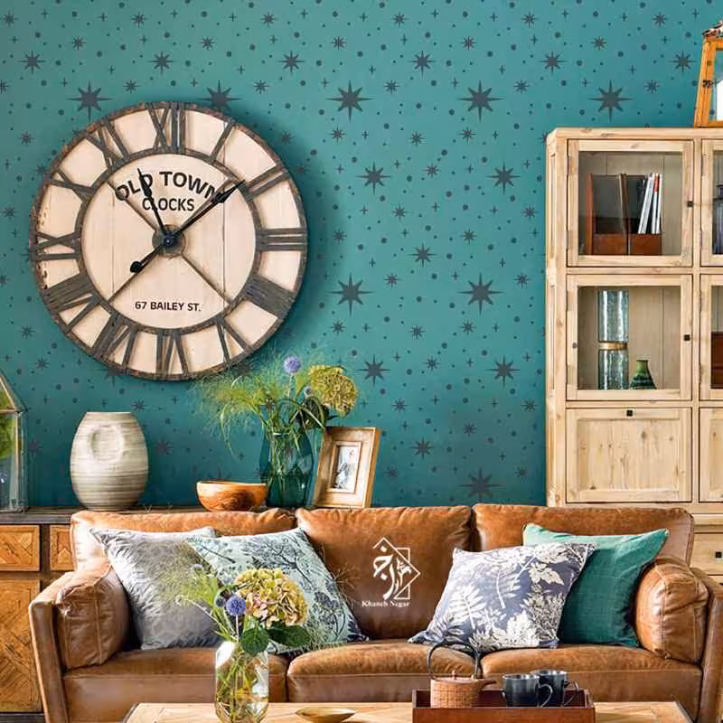 شابلون دیواری ستاره کد 866